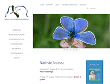 Tablet Screenshot of moehlin-natur.ch